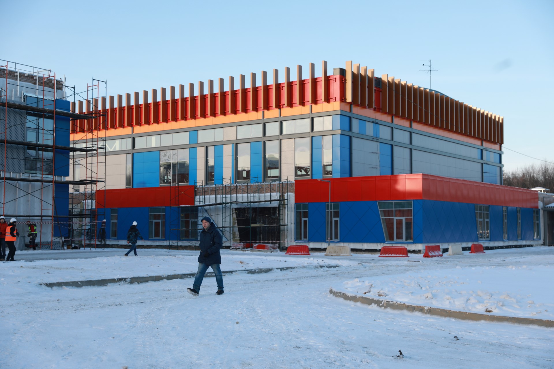 Николай Патрушев посетил стройплощадку будущего волейбольного центра в Ярославле