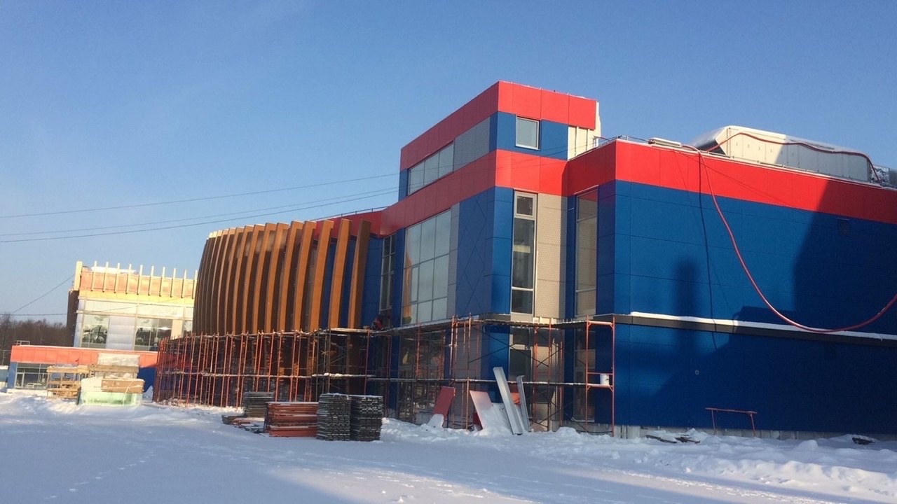 Власти показали, как выглядит строящийся волейбольный центр в Ярославле